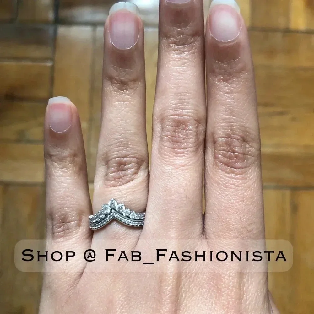 Pandora sterling silver ring size 48 4.5